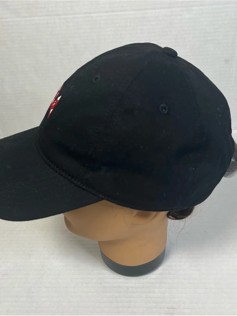 Disney Minnie Mouse Ball cap black Hat Embroidered adjustable strap